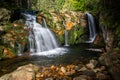 Waterfall on Elbe river