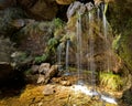 Waterfall in the Enchanted Forest, Heaphy Track, Kahurangi National Park