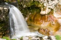 Waterfall and erosion