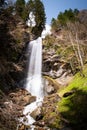 Waterfall Finsterbach in Sattendorf near lake Ossiacher See in Carinthia Royalty Free Stock Photo