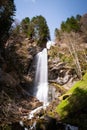 Waterfall Finsterbach in Sattendorf near lake Ossiacher See in Carinthia Royalty Free Stock Photo