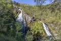 Waterfall in Flam valley in Norway