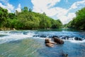 Waterfall, Flowing Water, River, Rock ,Stone Royalty Free Stock Photo