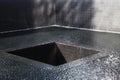 Waterfall Footprint of WTC, National September 11 Memorial, New York City, New York, USA