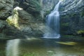 Waterfall in Foradada