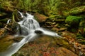 Waterfall in the forest Royalty Free Stock Photo