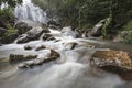 Waterfall in forest