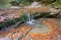 Waterfall in the forest of Irati Royalty Free Stock Photo