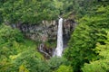 Waterfall in the forest landscape. Kegon falls in Nikko, Japan Royalty Free Stock Photo