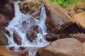 Waterfall in forest near morelia, michoacan II