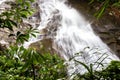 Waterfall forest stones stream jungle Royalty Free Stock Photo