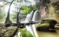 Waterfall in forest, Thailand Royalty Free Stock Photo