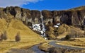 Waterfall, Foss, Sida, Iceland