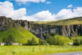 Waterfall Foss a Sidu in south Iceland