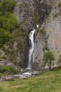 Waterfall in french pyrenees Royalty Free Stock Photo
