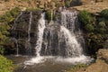 Waterfall frozen in time Royalty Free Stock Photo