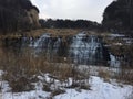 Waterfall in Galena Illinois