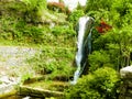 Waterfall in Gardens of Balchik Palace