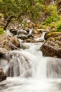 Waterfall in Glen Coe Valley Royalty Free Stock Photo