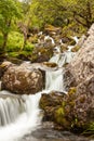 Waterfall in Glen Coe Valley Royalty Free Stock Photo
