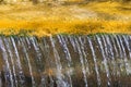 Waterfall in the gorge of Milonas near famous beach of Agia Fotia, Ierapetra, Crete, Greece Royalty Free Stock Photo