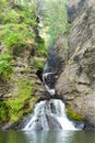 Waterfall Gorge and Pool Royalty Free Stock Photo