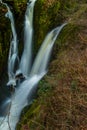 Waterfall green forest river stream landscape Royalty Free Stock Photo