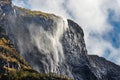 Waterfall in Gudvangen, Norway . Royalty Free Stock Photo