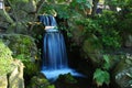 Waterfall in Hakusan Park Royalty Free Stock Photo