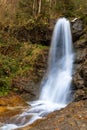 Waterfall in Hart in Zillertal valley, Austria Royalty Free Stock Photo