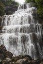 Waterfall of The Herisson, France Royalty Free Stock Photo