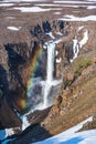 Waterfall on the Hikikal River, Putorana Plateau, Siberia