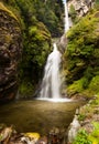 Waterfall in Himalayas: beautiful landscape Royalty Free Stock Photo