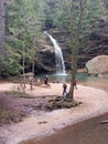 Waterfall Hocking Hills Royalty Free Stock Photo