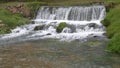 Waterfall at Hodgson Mill, Ozark County, MIssouri Royalty Free Stock Photo