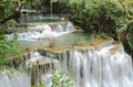 Waterfall ,Huay Mae Kamin Royalty Free Stock Photo