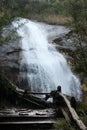 Waterfall in Huerquehue National Park,