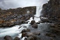 Waterfall in Iceland