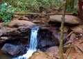 Waterfall image at Karura Forest Royalty Free Stock Photo