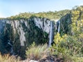 Waterfall of Itaimbezinho Canyon at Aparados da Serra National Park - Cambara do Sul, Rio Grande do Sul, Brazil