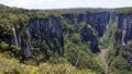 Waterfall, Itaimbezinho Canyon, Cambara Brazil