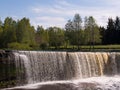 Waterfall Jagala in Estonia Royalty Free Stock Photo