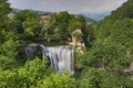 Waterfall Jajce Royalty Free Stock Photo