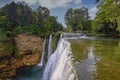 Waterfall of Jajce Royalty Free Stock Photo