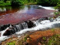 Waterfall in Jalapao, Tocantins Royalty Free Stock Photo