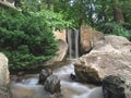 Waterfall at the Japanese Gargens