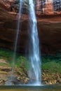 Waterfall at Jardin de las Delicias, Santa Cruz, Bolivia Royalty Free Stock Photo