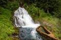 Waterfall at Jaun, Switzerland Royalty Free Stock Photo
