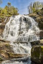 Waterfall in Jerte valley. Caozo area. Caceres, Spain Royalty Free Stock Photo