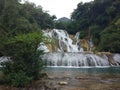 Waterfall of Jiacha scenic spot